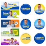 Pack 310 Artes editáveis no canva - Campanhas Política, Eleições 2024 - Imagem 6