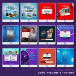 Pack 250 Artes editáveis agência de viagens e turismo photoshop - Imagem 6