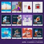 Pack 250 Artes editáveis agência de viagens e turismo photoshop - Imagem 5