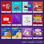 Pack 250 Artes editáveis agência de viagens e turismo photoshop - Imagem 4