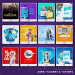 Pack 250 Artes editáveis agência de viagens e turismo photoshop - Imagem 3