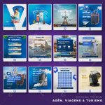 Pack 250 Artes editáveis agência de viagens e turismo photoshop - Imagem 2
