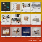 Pack 100 Artes editáveis loja de móveis - Photoshop psd - Imagem 7