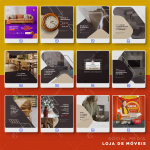 Pack 100 Artes editáveis loja de móveis - Photoshop psd - Imagem 6