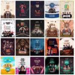 Pack 130 Artes editáveis no canva - festas ,shows, eventos 3.0 - Imagem 9