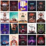 Pack 130 Artes editáveis no canva - festas ,shows, eventos 3.0 - Imagem 7