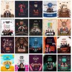 Pack 130 Artes editáveis no canva - festas ,shows, eventos 3.0 - Imagem 3