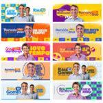 Pack Arte editáveis canva - Campanha Política 2.0 Eleições 2024 - Imagem 4